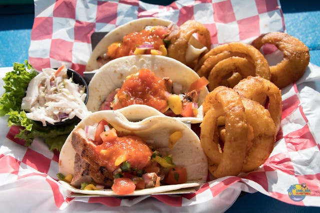 Blackended Seafood Tacos